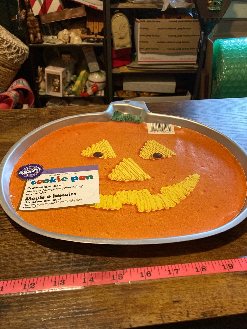 Vintage 1998 Wilton Jack-O-Lantern cookie pan